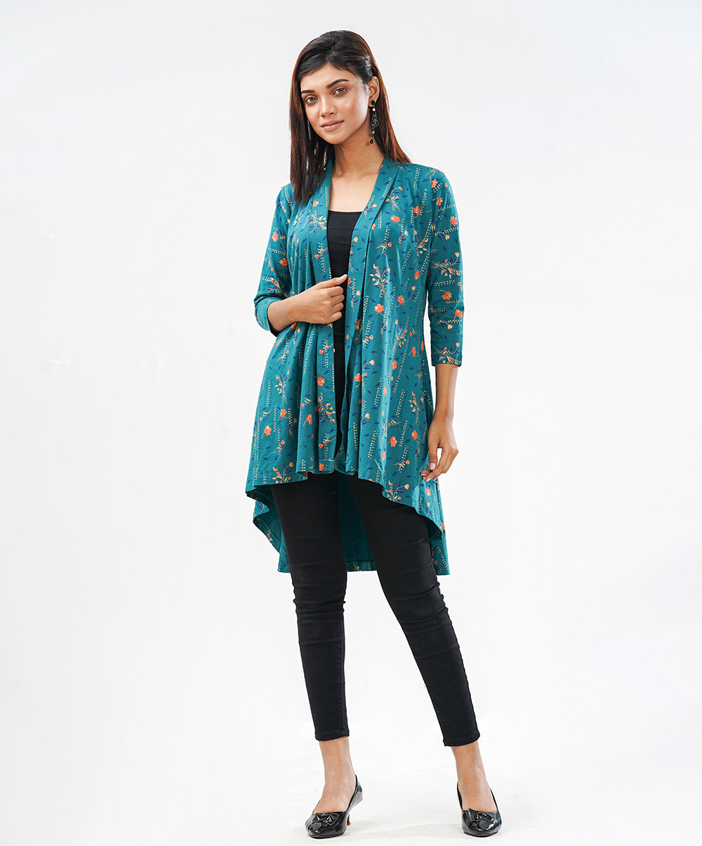 long cotton shrug