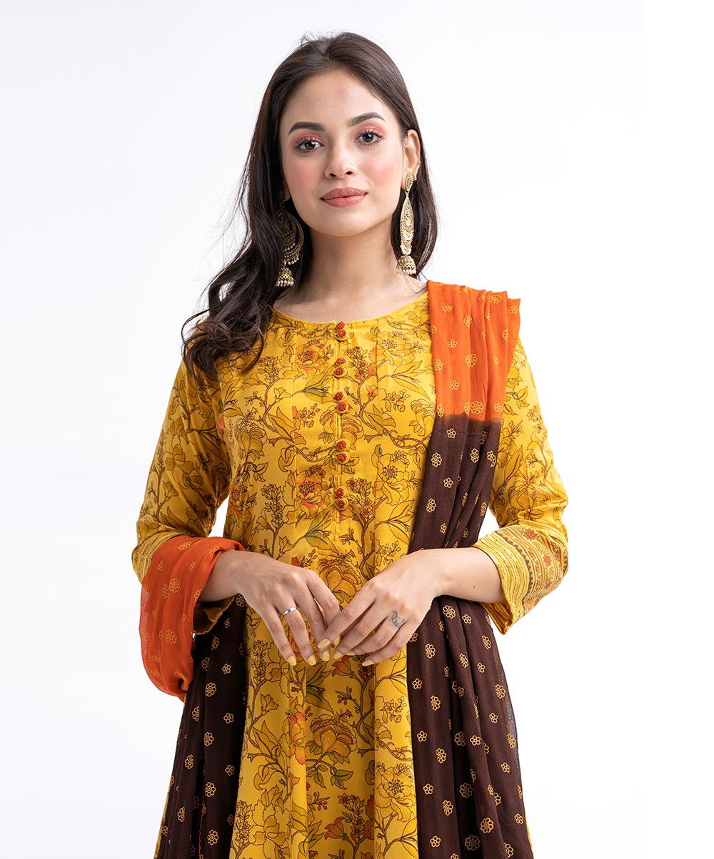The Kurti Bazaar Traditionele kleding, jurk van Indiase
